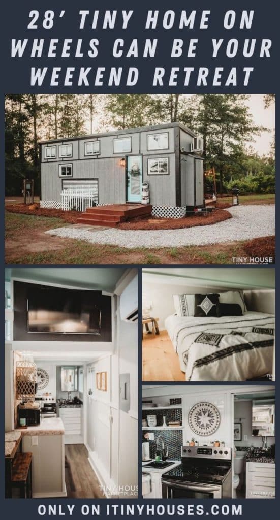 28' Tiny Home on Wheels Can Be Your Weekend Retreat PIN (3)