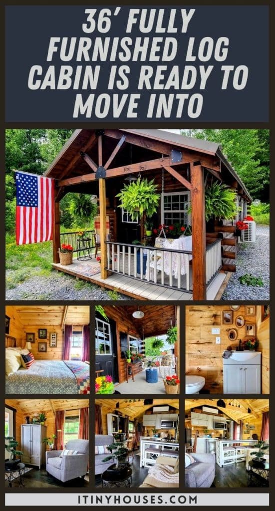 36’ Fully Furnished Log Cabin is Ready to Move Into PIN (2)