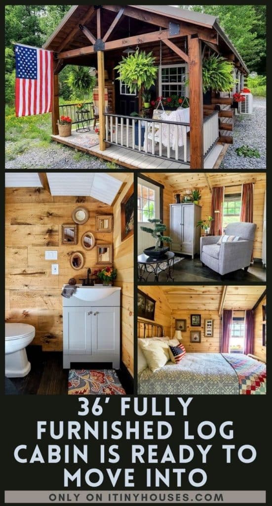 36’ Fully Furnished Log Cabin is Ready to Move Into PIN (3)