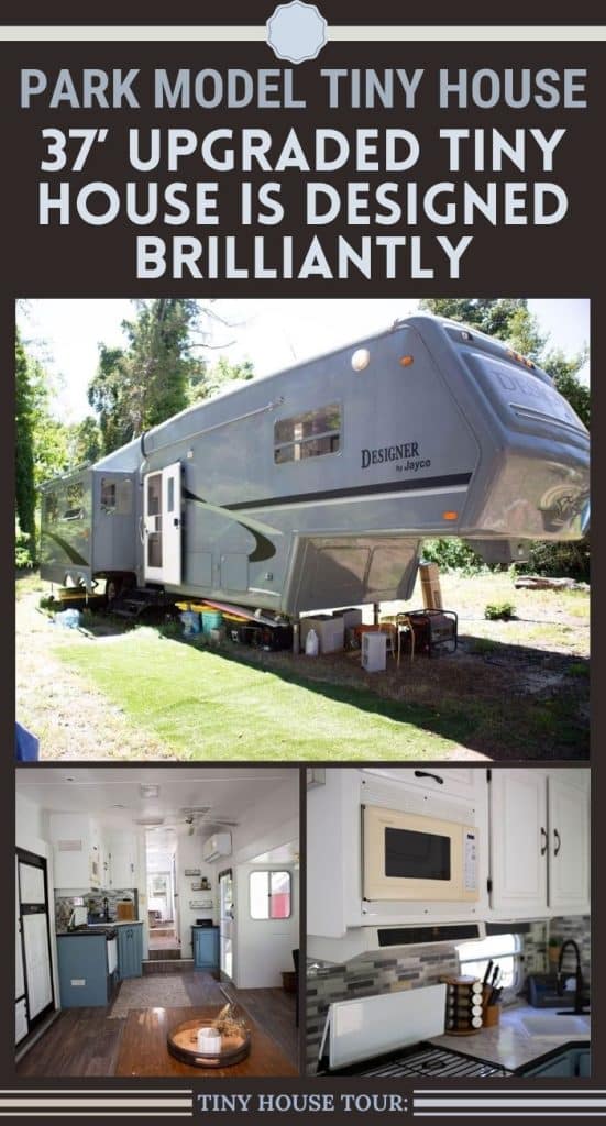 37’ Upgraded Tiny House is Designed Brilliantly PIN (3)