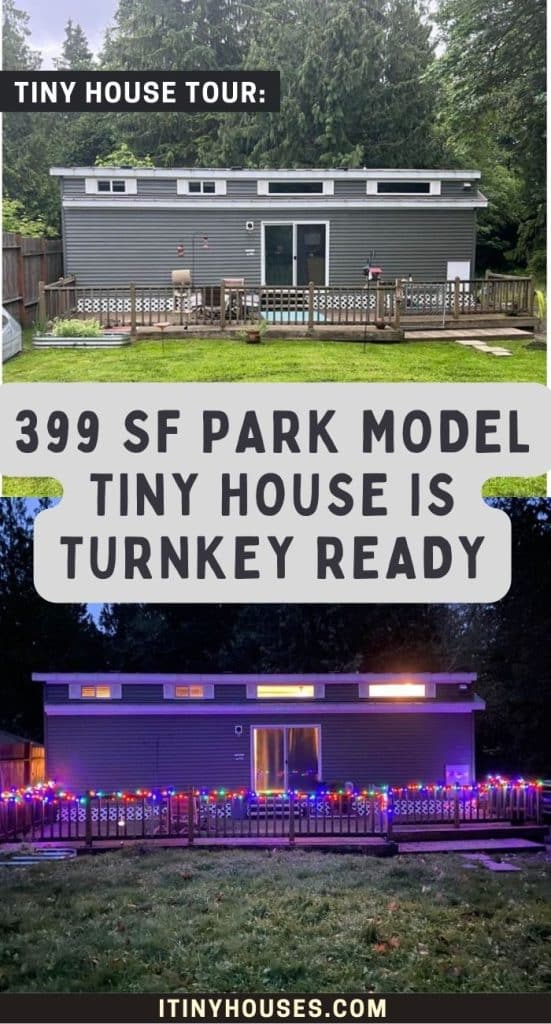 399 sf Park Model Tiny House is Turnkey Ready PIN (1)