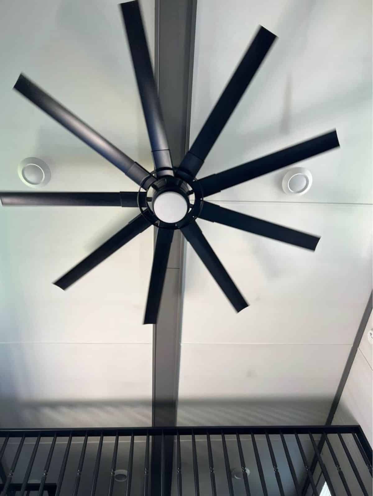 Huge fan in living area is also included into the deal