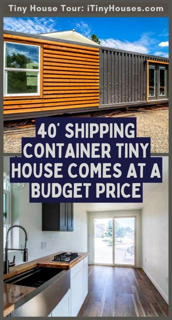 40’ Shipping Container Tiny House Comes at a Budget Price PIN (1)