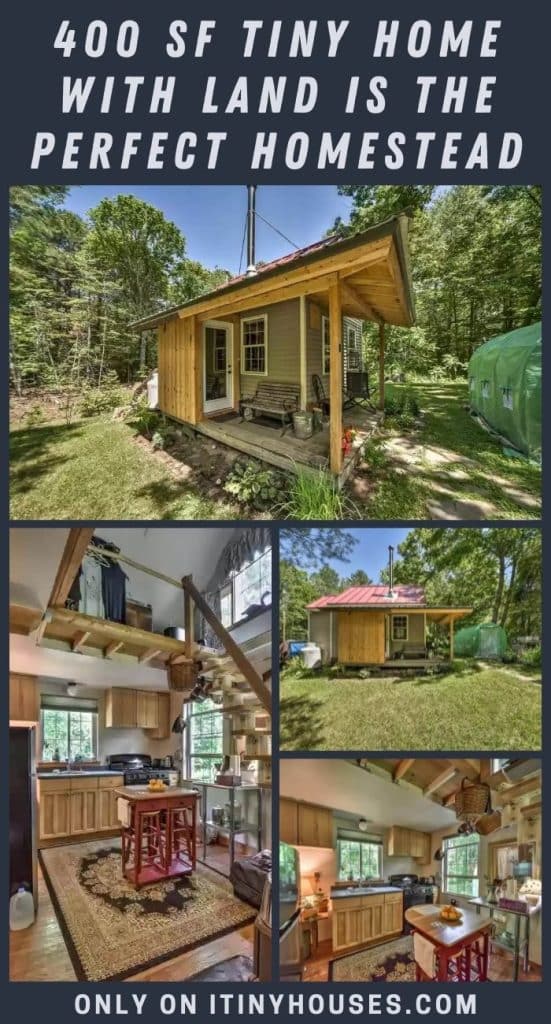 400 sf Tiny Home with Land is the Perfect Homestead PIN (1)