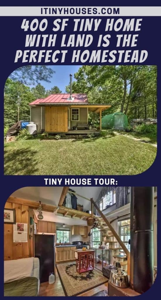 400 sf Tiny Home with Land is the Perfect Homestead PIN (3)
