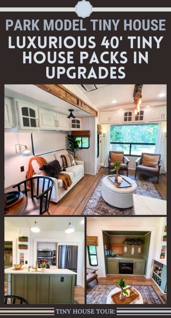 Luxurious 40' Tiny House Packs in Upgrades PIN (2)