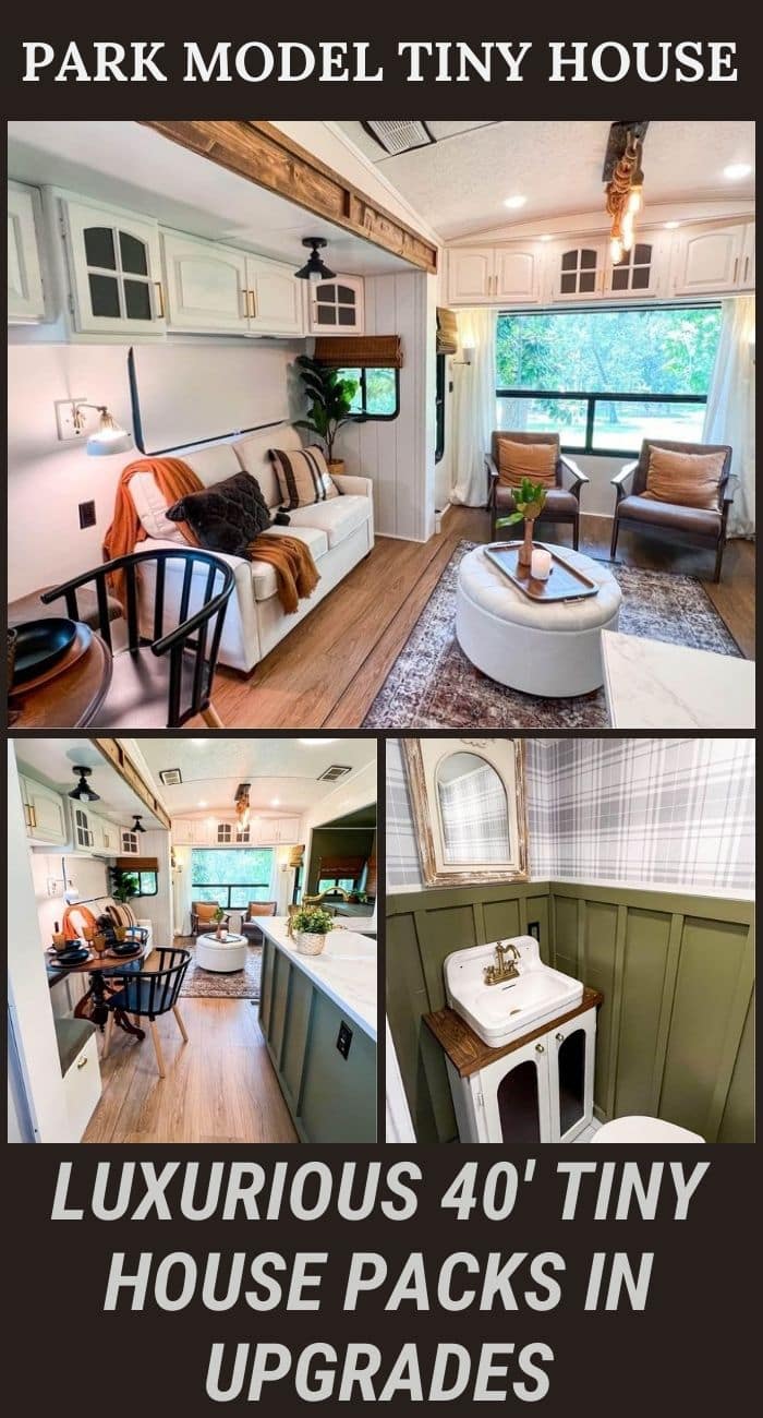 Luxurious 40' Tiny House Packs in Upgrades - Tiny Houses
