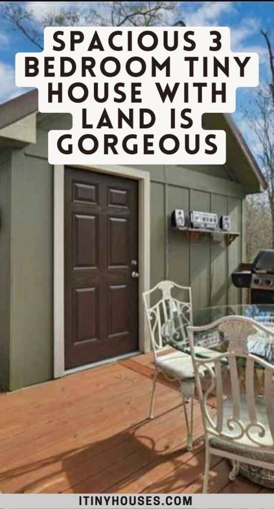 Spacious 3 Bedroom Tiny House With Land Is Gorgeous PIN (1)