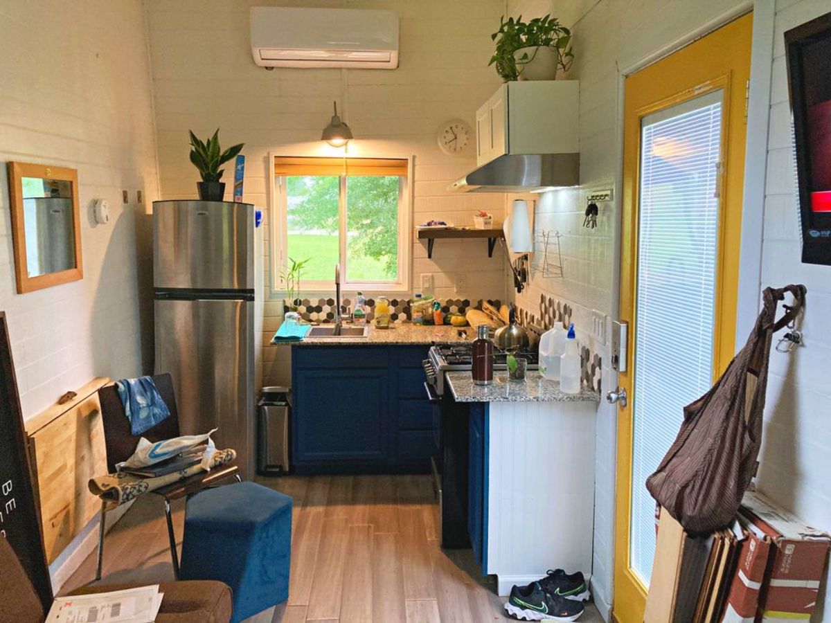 Kitchen area of 1 BR Tiny House