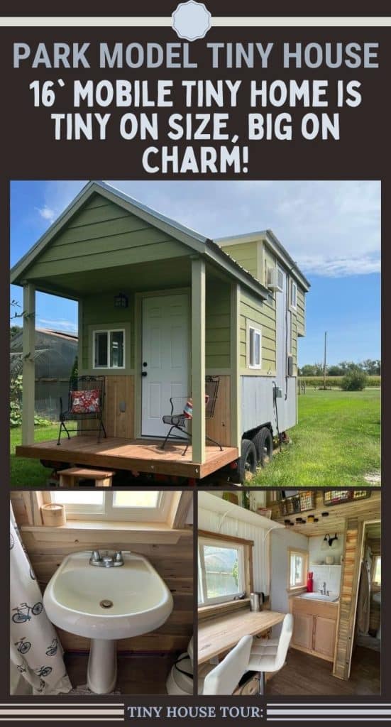 16' Mobile Tiny Home is Tiny on Size, Big on Charm! PIN (1)
