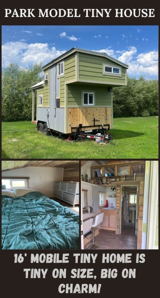 16' Mobile Tiny Home is Tiny on Size, Big on Charm! PIN (2)