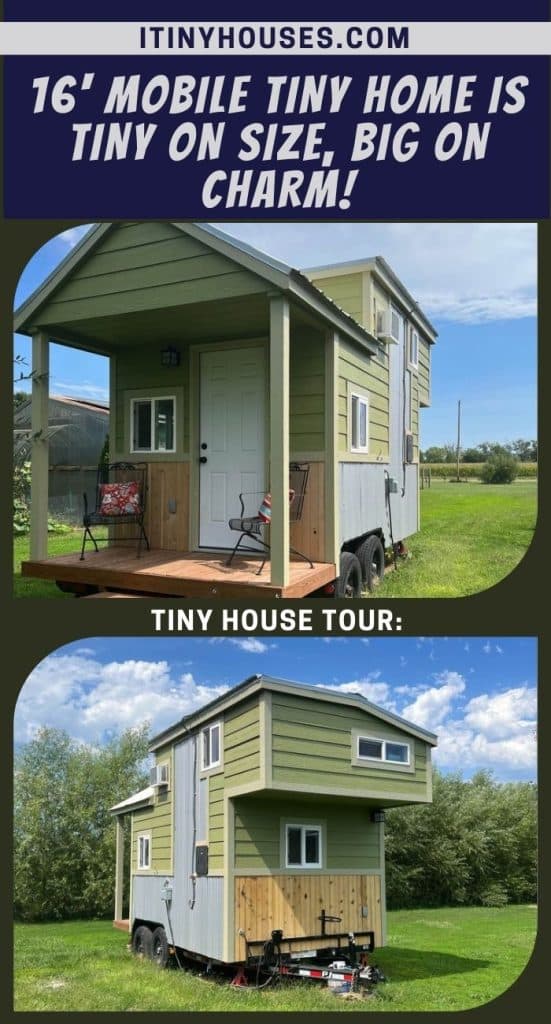 16' Mobile Tiny Home is Tiny on Size, Big on Charm! PIN (3)