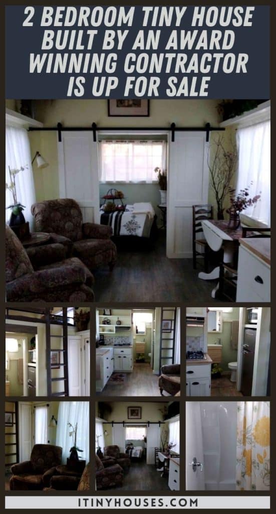 2 Bedroom Tiny House Built By an Award Winning Contractor is Up For Sale PIN (2)