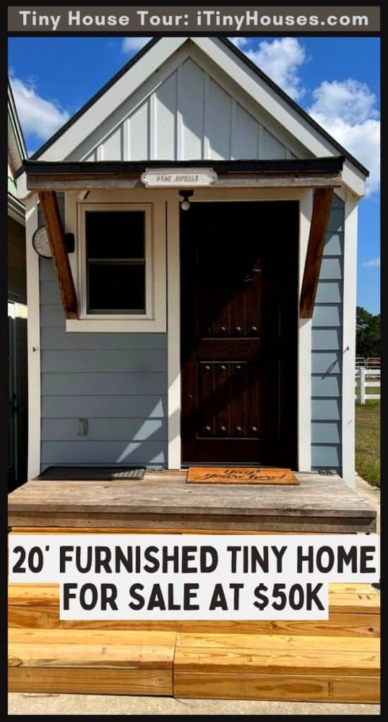 20’ Furnished Tiny Home For Sale at $50k PIN (1)