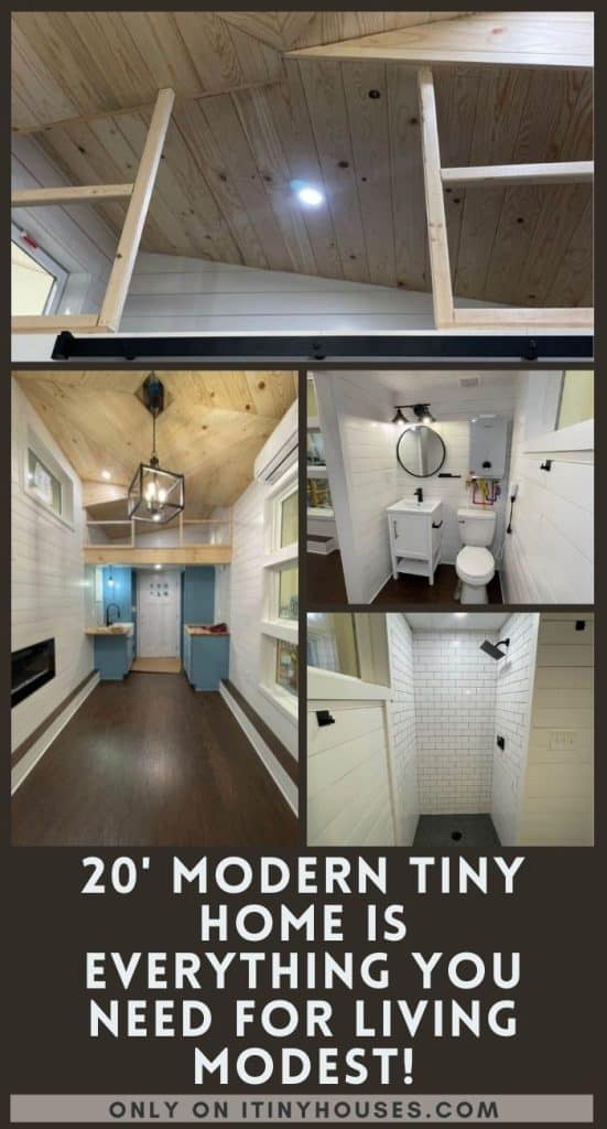 20' Modern Tiny Home is Everything You Need for Living Modest! PIN (2)
