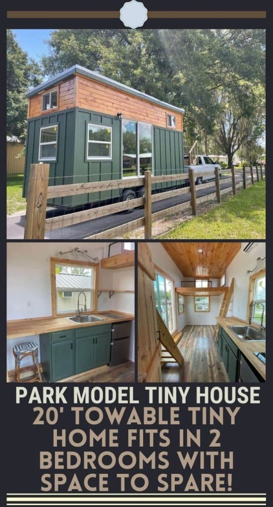 20' Towable Tiny Home Fits in 2 Bedrooms with space to spare! PIN (2)