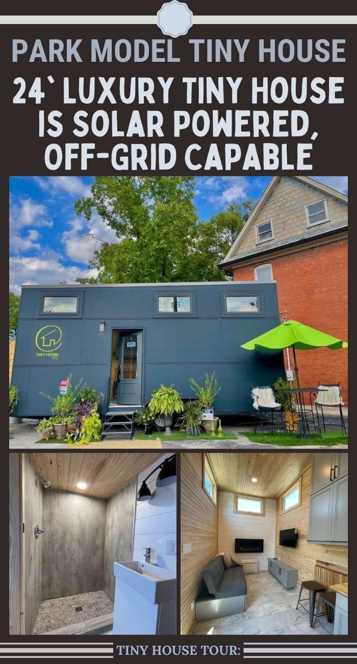 Picture of 24' Luxury Tiny House is Solar Powered, Off-Grid Capable - Tiny Houses