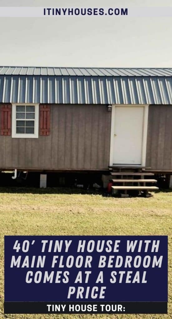 40' Tiny House with Main Floor Bedroom Comes at a Steal Price PIN (3)