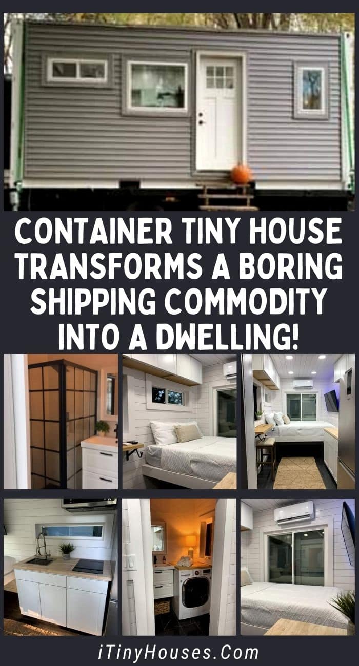 Container Tiny House Transforms A Boring Shipping Into a Home