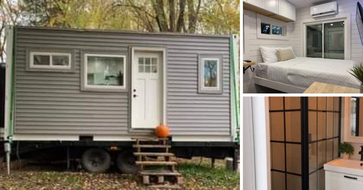 Container Tiny House Transforms A Boring Shipping Into a Home
