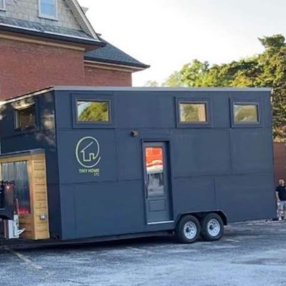 Curated visual reference: Gallery Detail: 24 Luxury Tiny House Is Solar Powered Off Grid Capable
