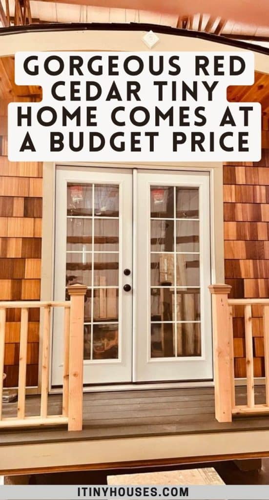 Gorgeous Red Cedar Tiny Home Comes at a Budget Price PIN (1)