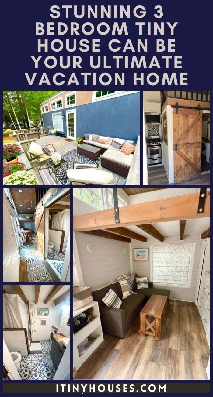 Stunning 3 Bedroom Tiny House Is The Ultimate Vacation Home