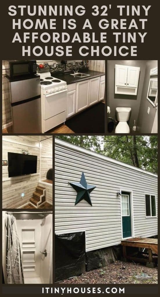 Stunning 32' Tiny Home is a Great Affordable Tiny House Choice PIN (2)