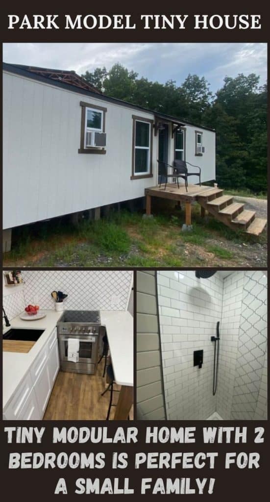 Tiny Modular Home With 2 Bedrooms is Perfect for a Small Family! PIN (2)