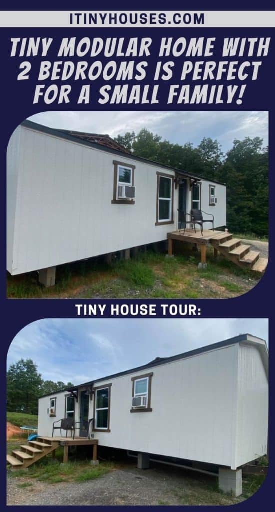 Tiny Modular Home With 2 Bedrooms is Perfect for a Small Family! PIN (3)