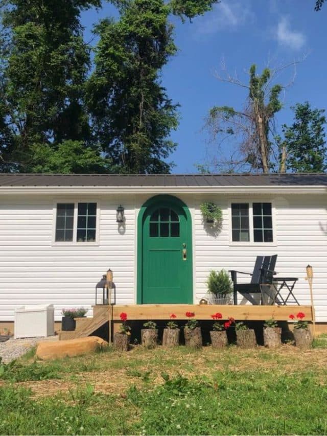 Hobbit Themed Tiny Cottage Comes with Furniture Tiny Houses