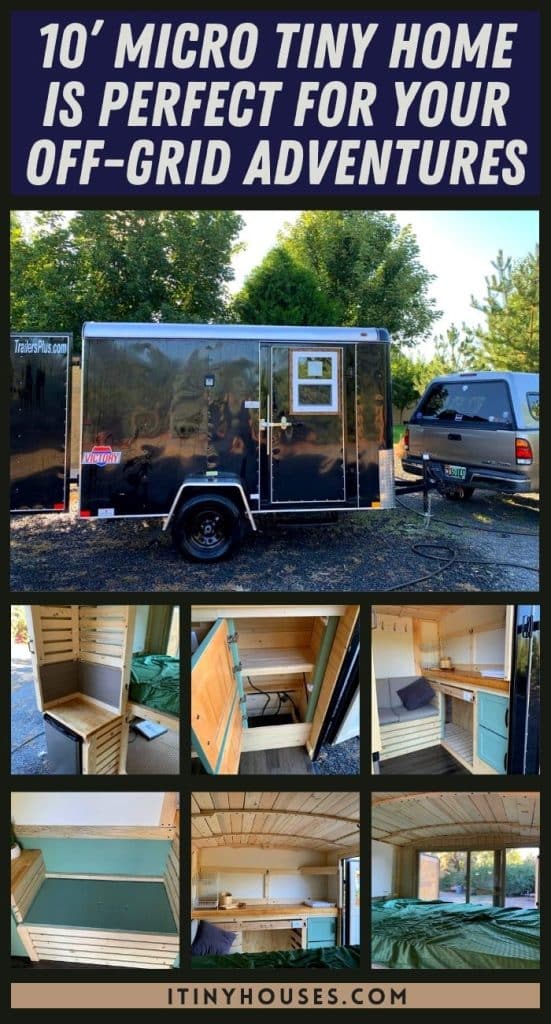 10’ Micro Tiny Home is Perfect For Your Off-Grid Adventures PIN (1)