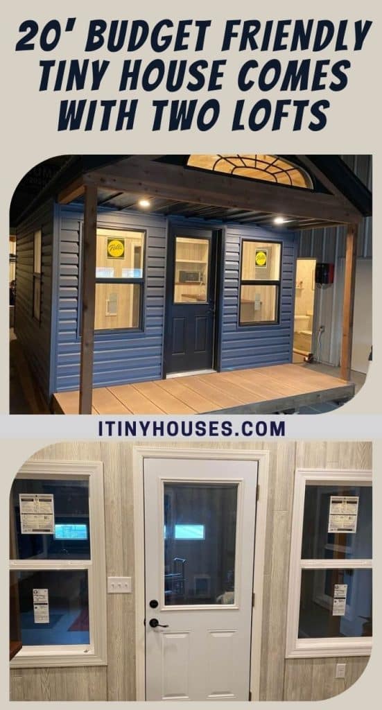 20' Budget Friendly Tiny House Comes with Two Lofts PIN (1)
