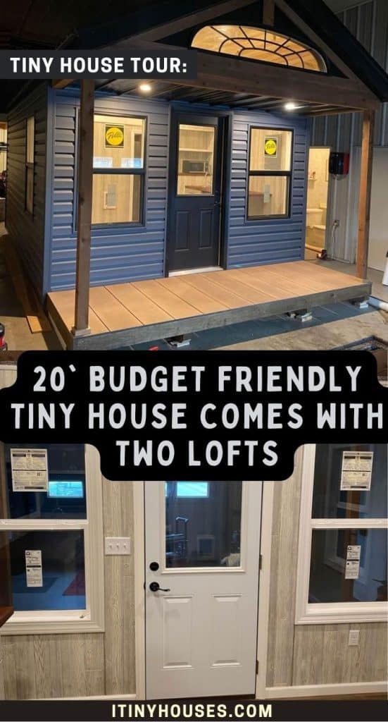 20' Budget Friendly Tiny House Comes with Two Lofts PIN (3)