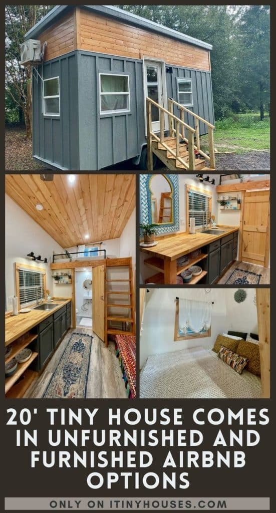 20' Tiny House Comes in Unfurnished and Furnished Airbnb Options PIN (2)