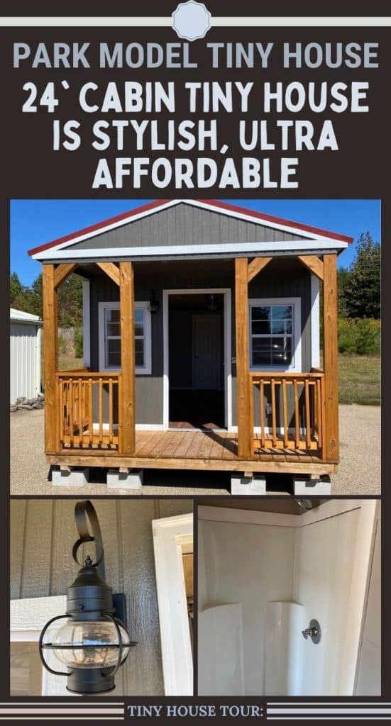 24' Cabin Tiny House is Stylish, Ultra Affordable PIN (1)