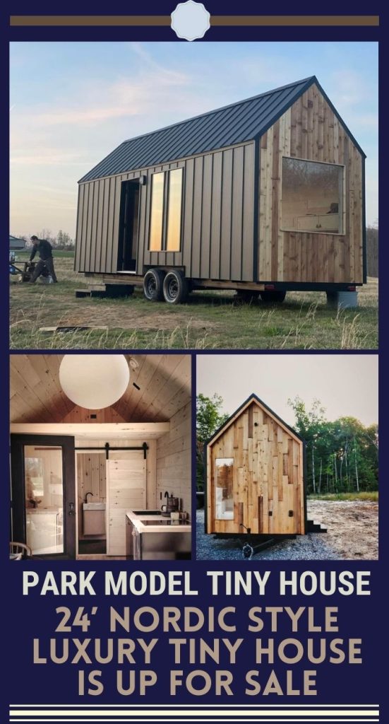 24’ Nordic Style Luxury Tiny House is Up For Sale PIN (2)