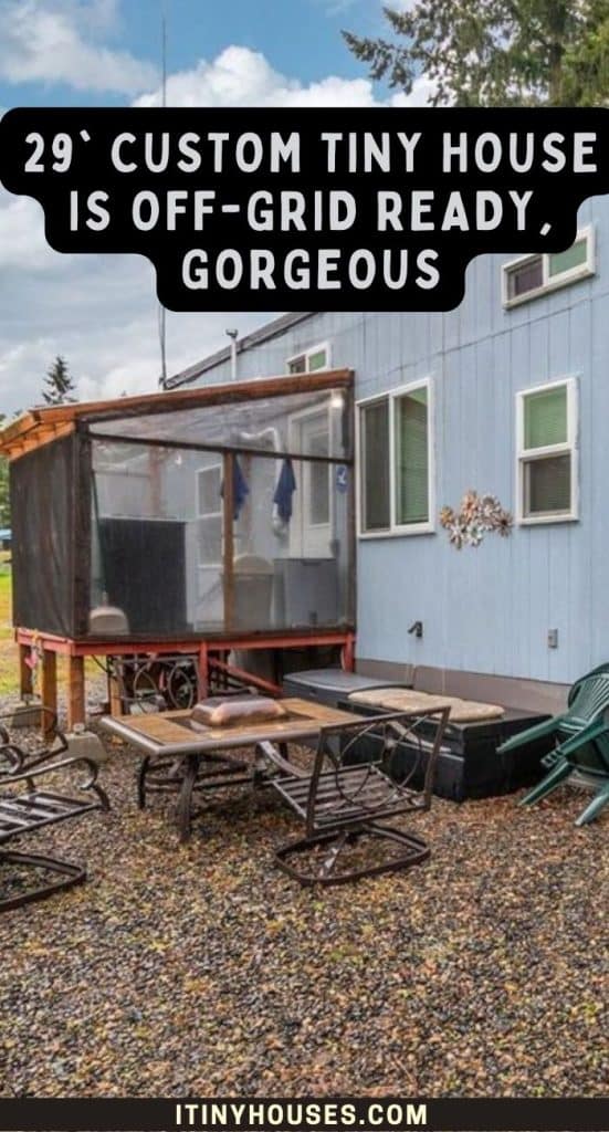 29' Custom Tiny House is Off-Grid Ready, Gorgeous PIN (3)