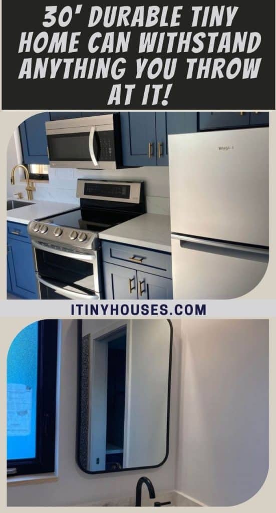 30' Durable Tiny Home Can Withstand Anything You Throw at It! PIN (1)