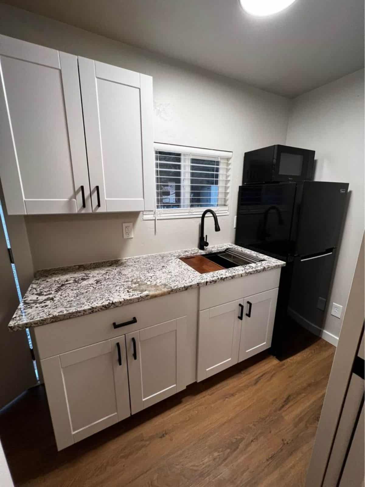 Gorgeous and well organized kitchen area of Brand-New Tiny Home