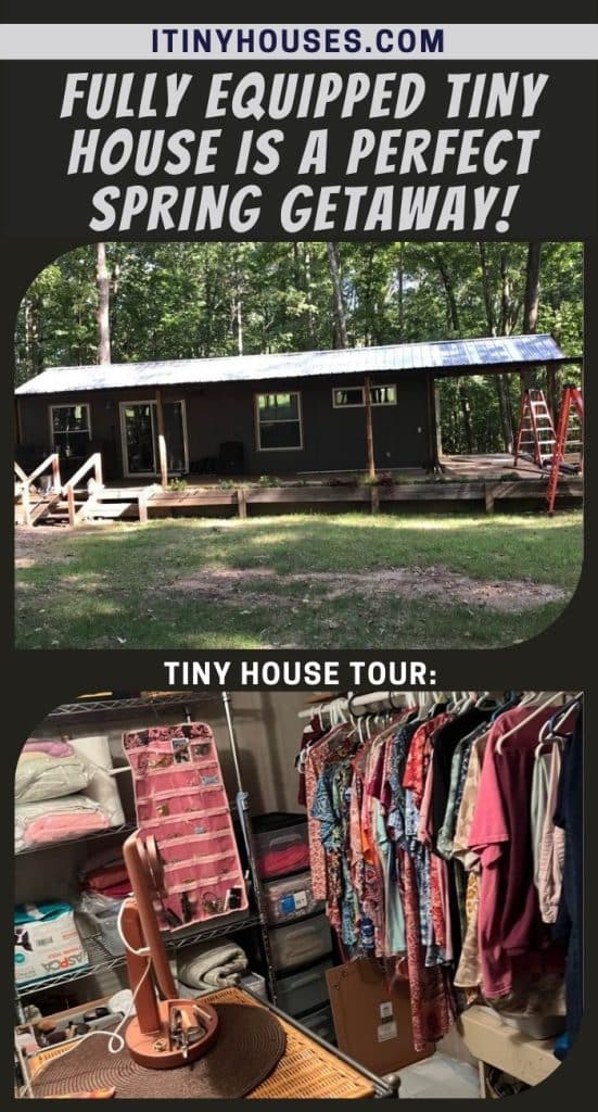 Fully Equipped Tiny House is a Perfect Spring Getaway! PIN (1)