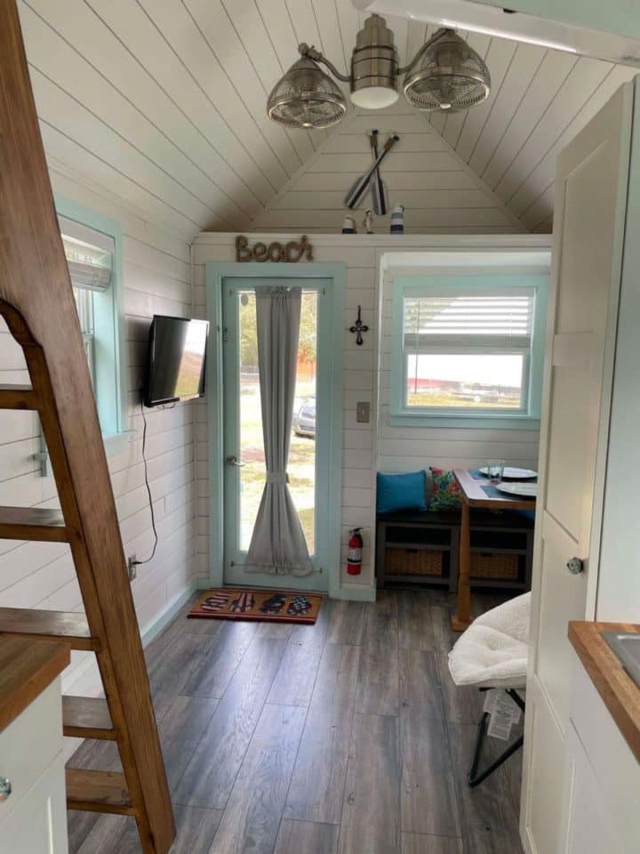 Tiny Beach Cottage has Luxury Features To Boot - Tiny Houses