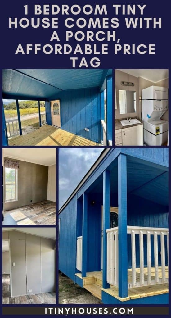 1 Bedroom Tiny House Comes with a Porch, Affordable Price Tag PIN (2)