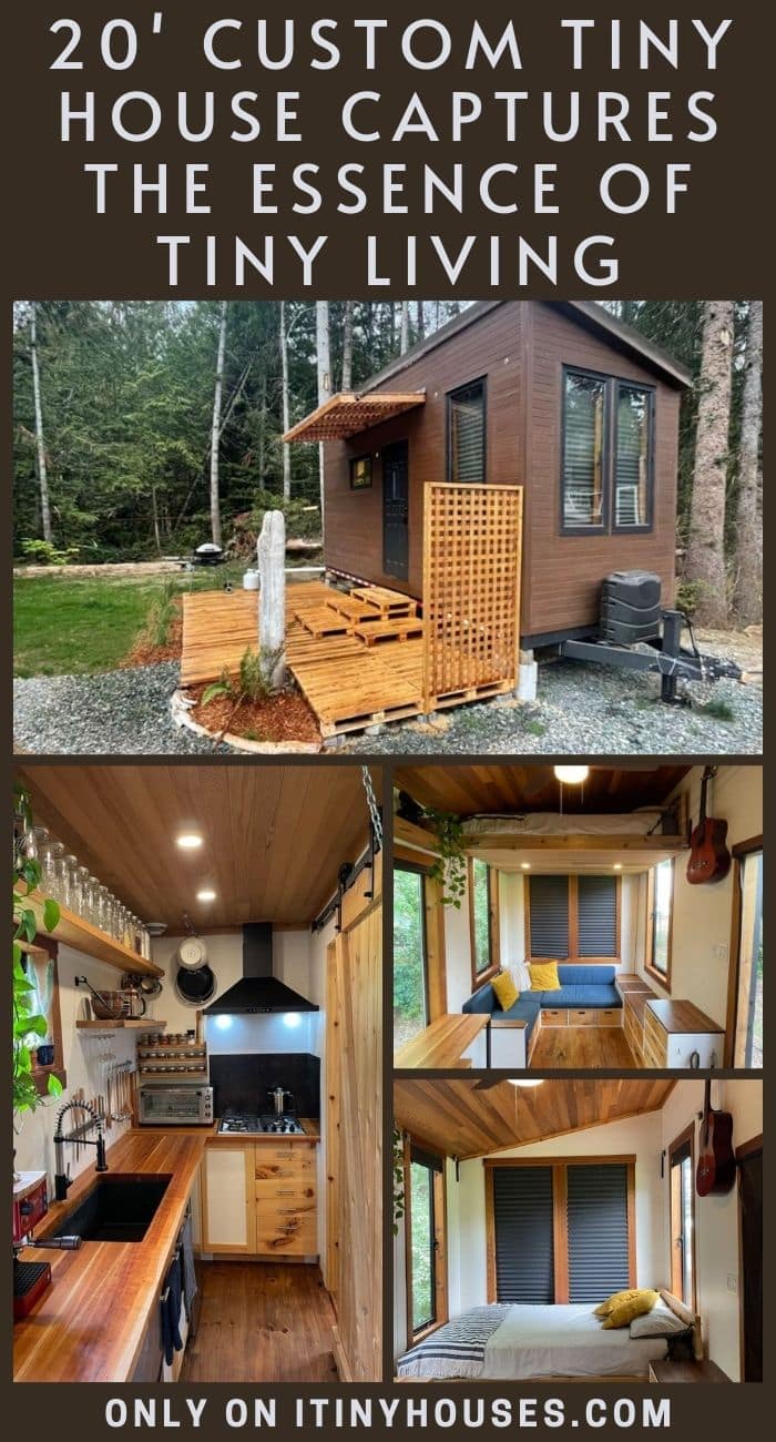 20' Custom Tiny House Captures the Essence of Tiny Living