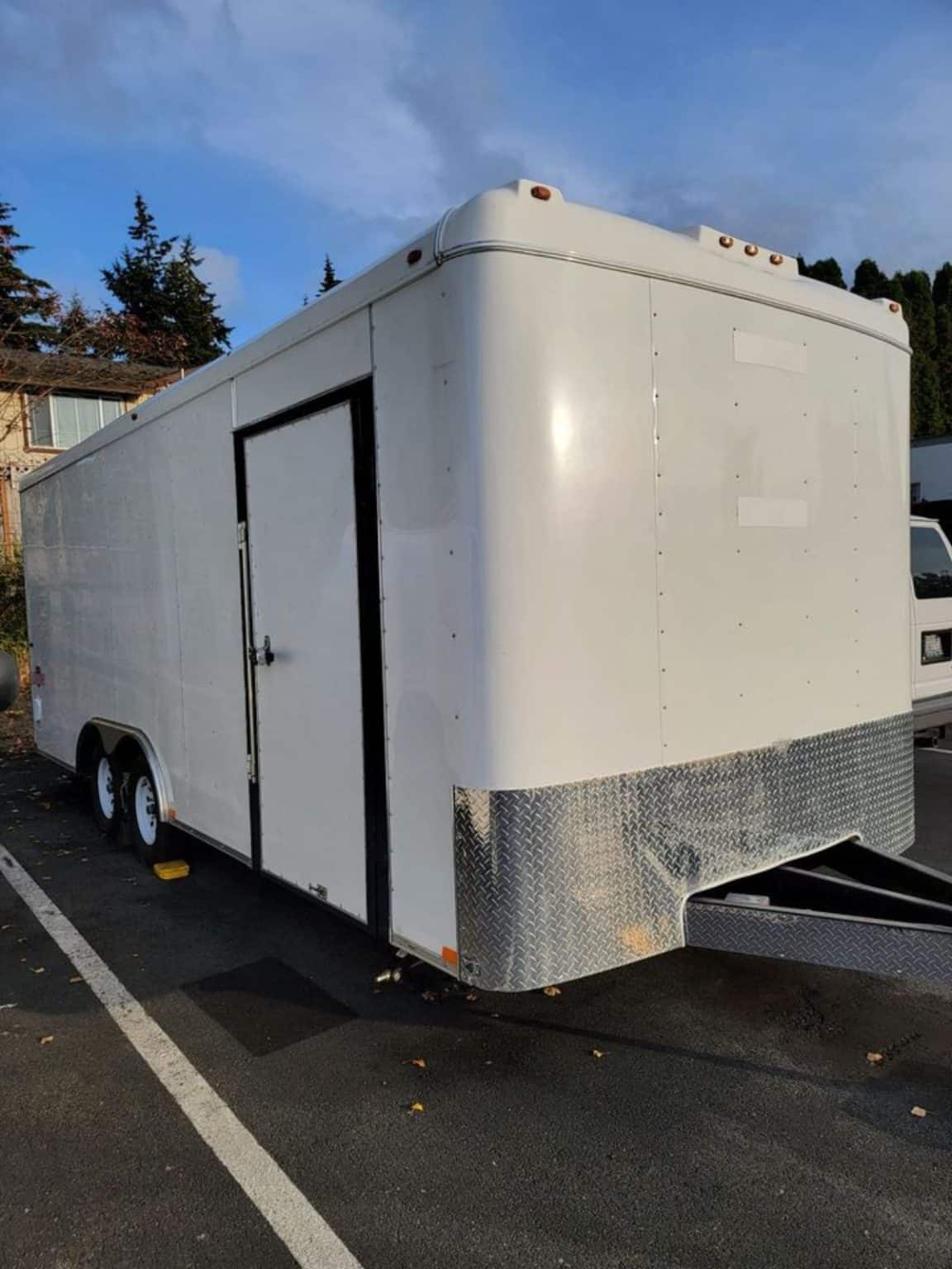 Micro Mini Conversions 20' Micro Tiny House is an Ultra Affordable Trailer Conversion