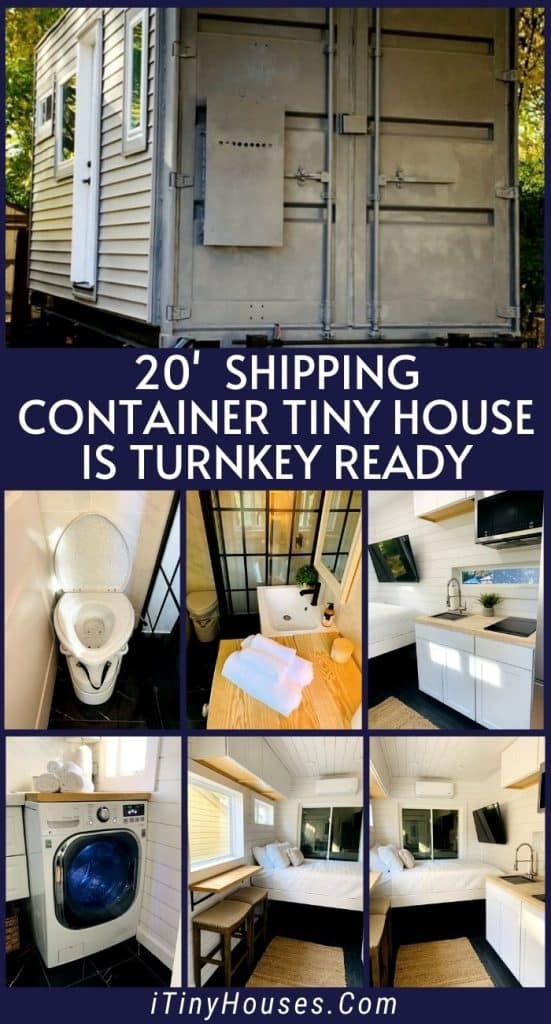 20' Shipping Container Tiny House is Turnkey Ready PIN (2)