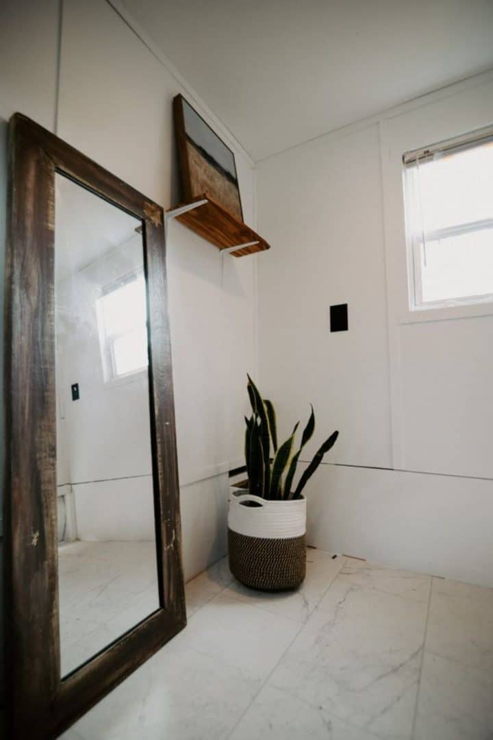 View of 21' Minimalistic Tiny House is Affordable, Off-Grid Ready
