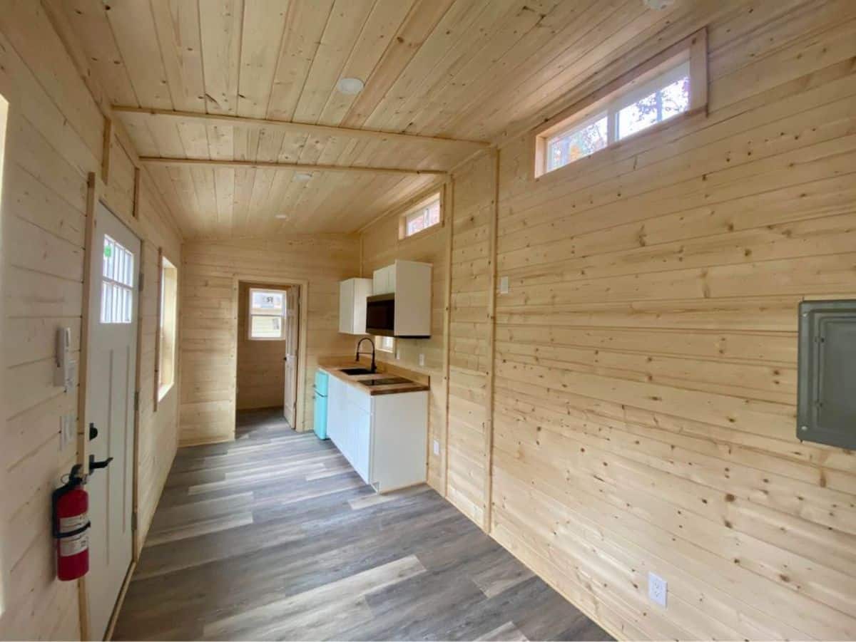 Overall interiors of 24' Brand New Tiny Home