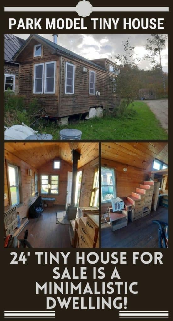 24' Tiny House for Sale Is a Minimalistic Dwelling! PIN (1)