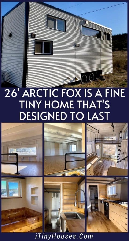 26' Arctic Fox is a Fine Tiny Home That's Designed to Last PIN (1)